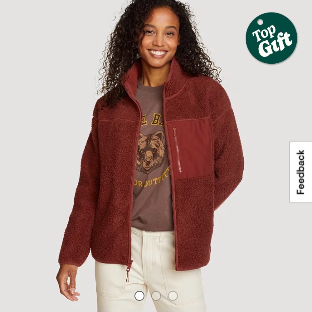 Women's Eddie Bauer Chilali Sherpa Fleece Jacket